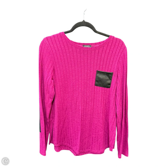 Top Long Sleeve By Jones New York In Purple, Size: M