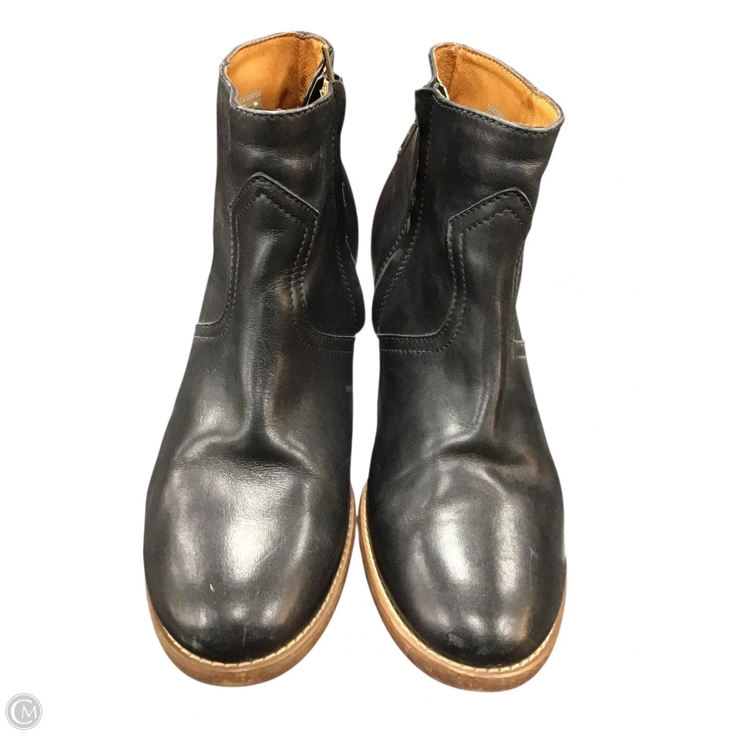 Boots Ankle Heels By Madewell In Black, Size: 10