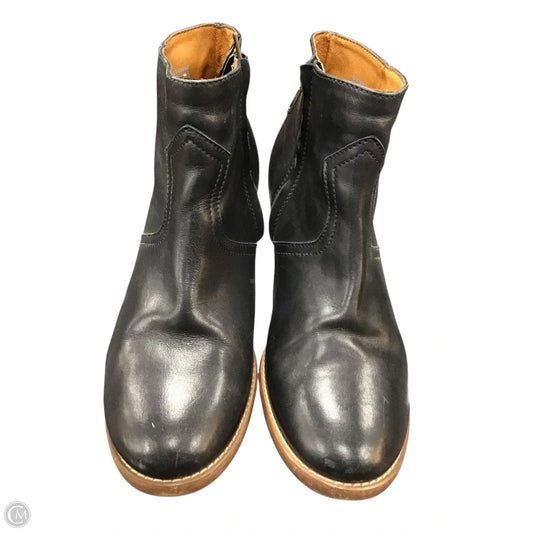 Boots Ankle Heels By Madewell In Black, Size: 10