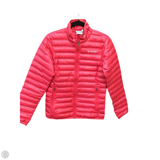 Jacket Puffer & Quilted By Columbia In Pink, Size: M