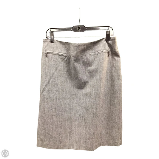 Skirt Midi By Apostrophe In Grey, Size: 14