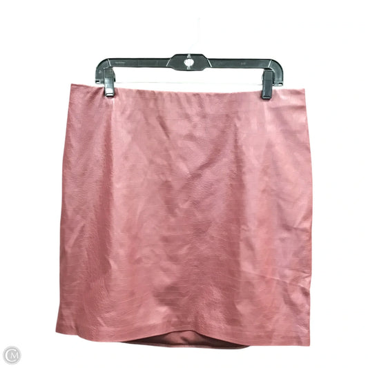 Skirt Mini & Short By The Drop In Maroon, Size: Xl