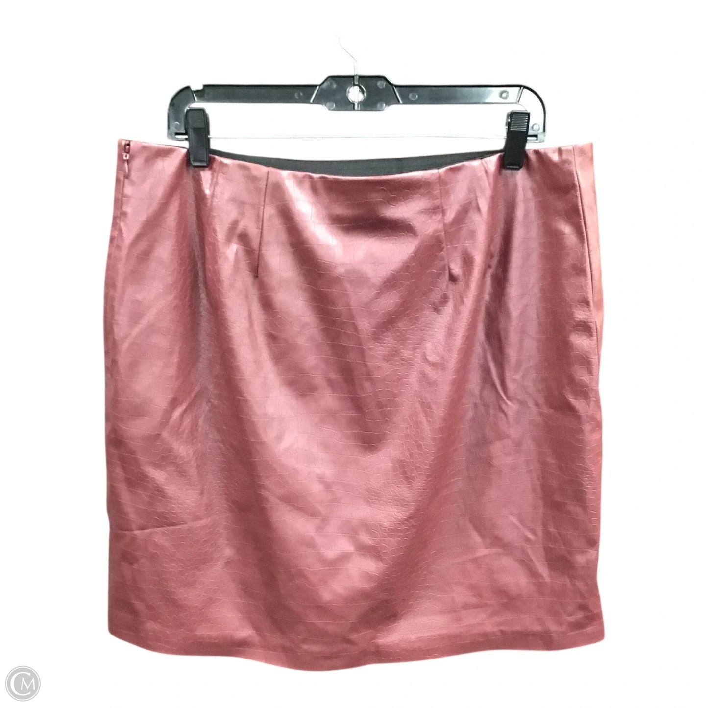 Skirt Mini & Short By The Drop In Maroon, Size: Xl