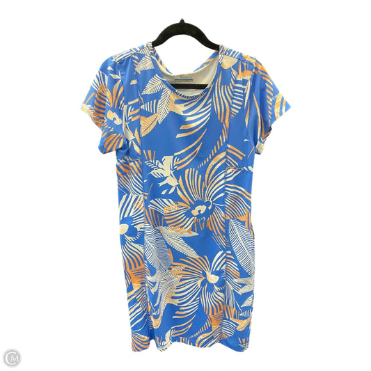 Athletic Dress By Columbia In Blue & Orange, Size: M