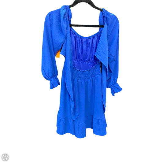 Dress Casual Short By Clothes Mentor In Blue, Size: Xs
