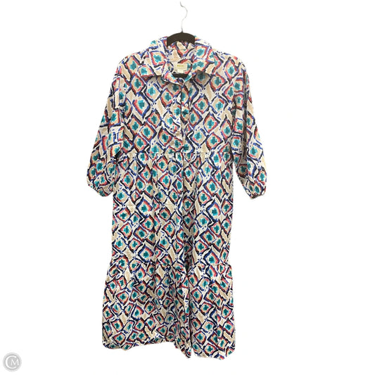 Dress Casual Maxi By Maeve In Multi-colored, Size: Xs