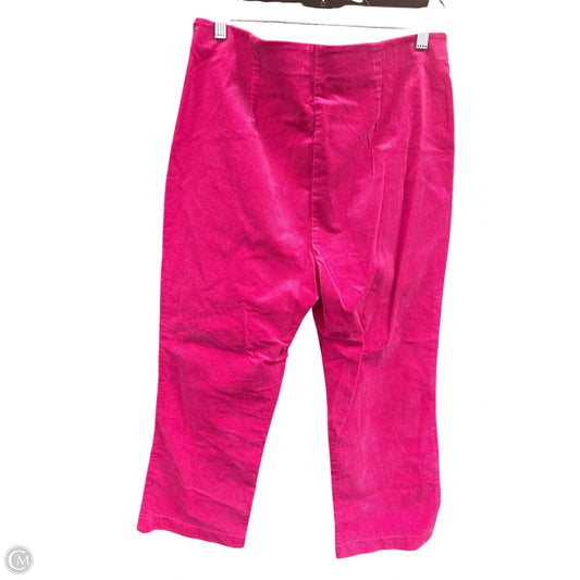 Pants Corduroy By Crown And Ivy In Pink, Size: 12