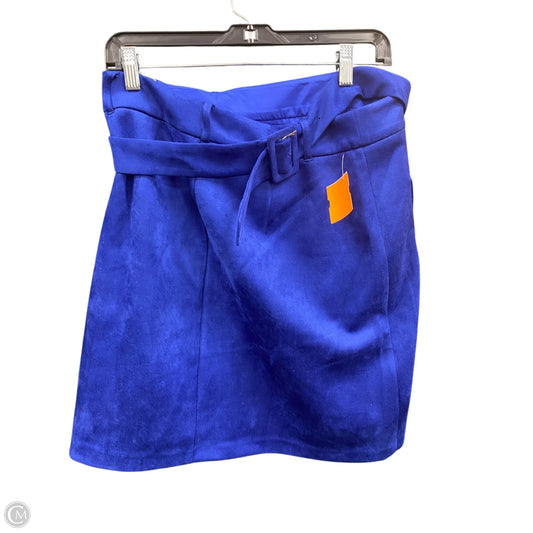 Skirt Mini & Short By Loft In Blue, Size: 8