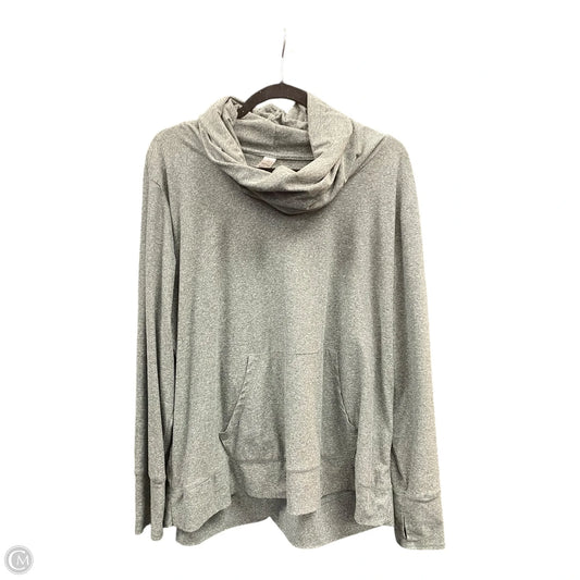 Athletic Sweatshirt Collar By Balance Collection In Green, Size: 1x