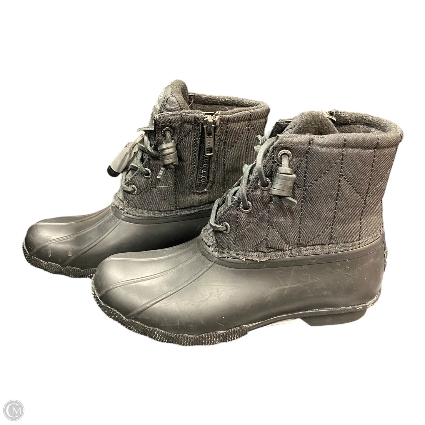 Boots Rain By Sperry In Black, Size: 6
