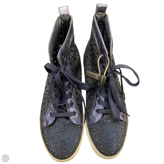 Shoes Sneakers By Clothes Mentor In Navy, Size: 10.5