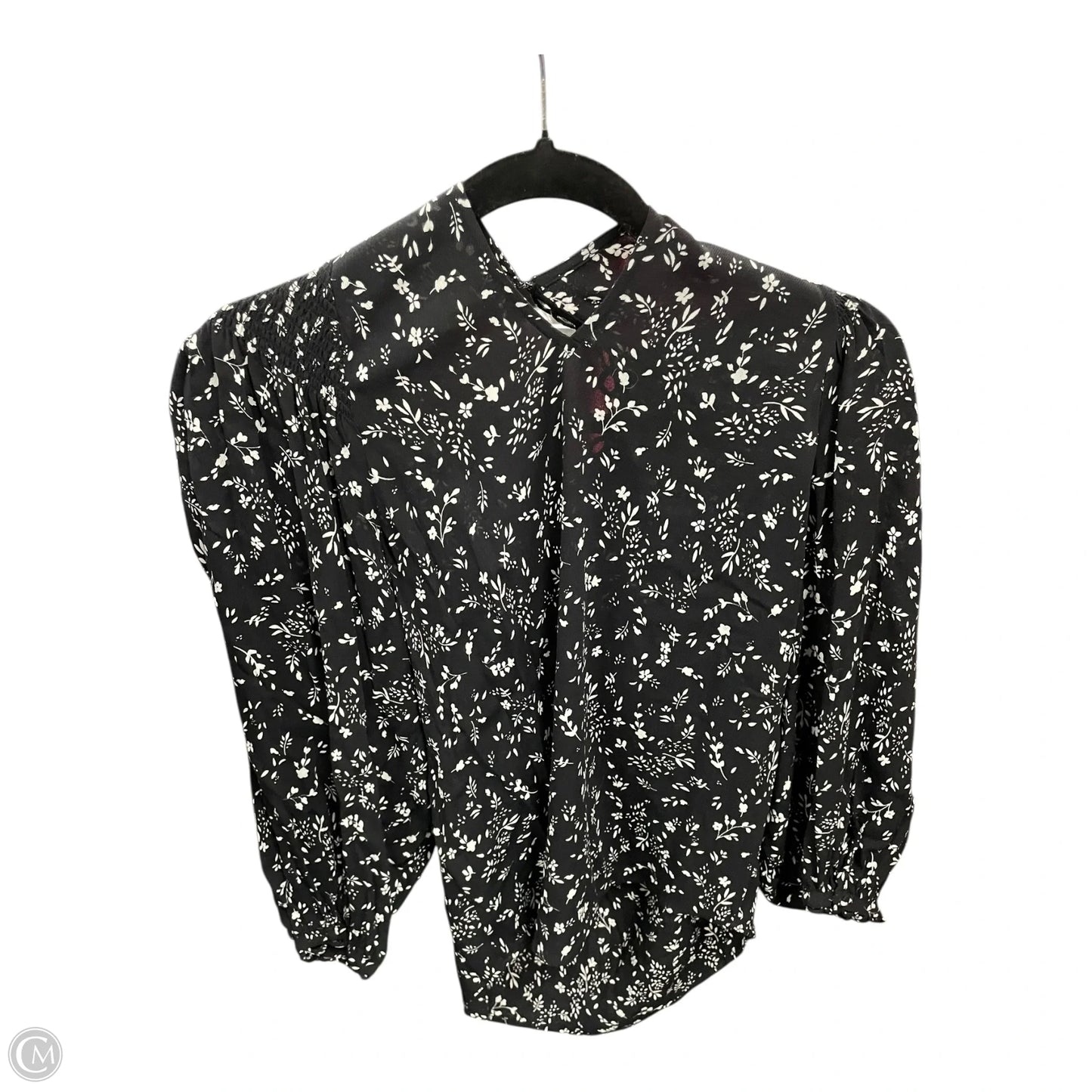 Top Long Sleeve By Joie In Black & White, Size: Xs