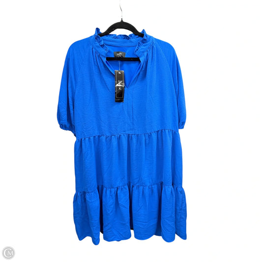 Dress Casual Short By Msk In Blue, Size: Xl