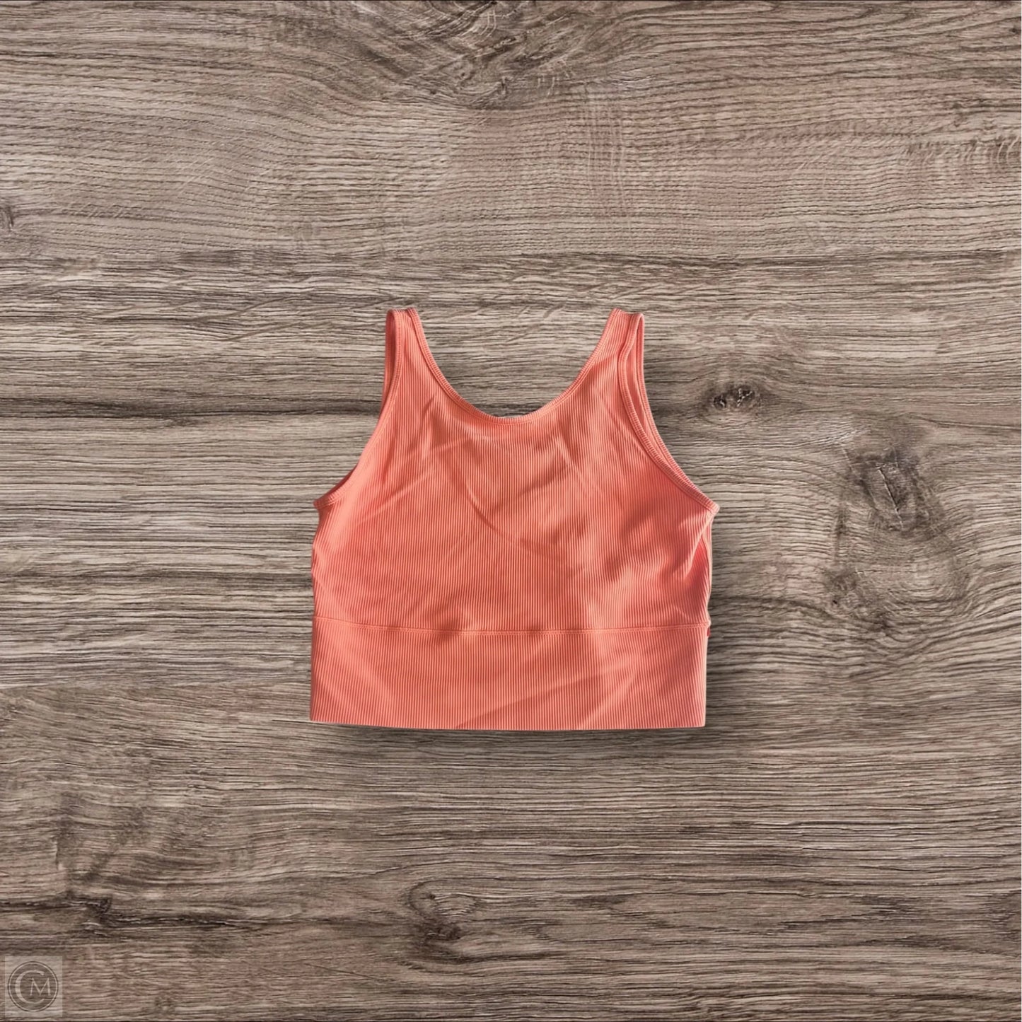 Athletic Bra By Lululemon In Orange, Size: 14