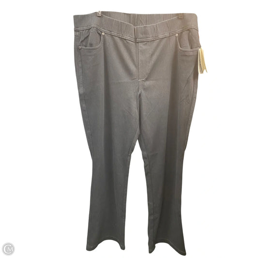 Jeans Straight By Woolrich In Black Denim, Size: Xl