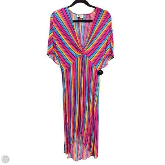 Dress Casual Midi By Show Me Your Mumu In Rainbow Print, Size: S