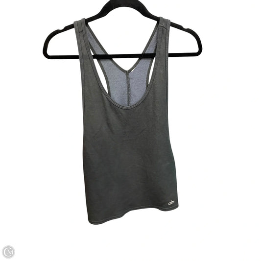 Athletic Tank Top By Alo In Grey, Size: S