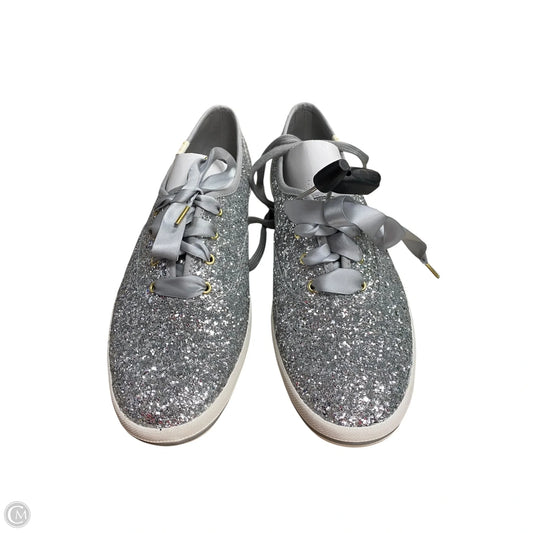 Shoes Sneakers By Keds In Silver, Size: 10
