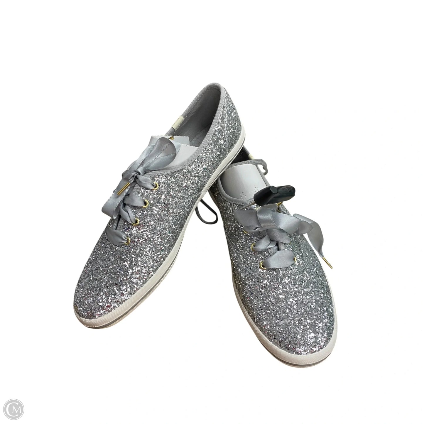 Shoes Sneakers By Keds In Silver, Size: 10
