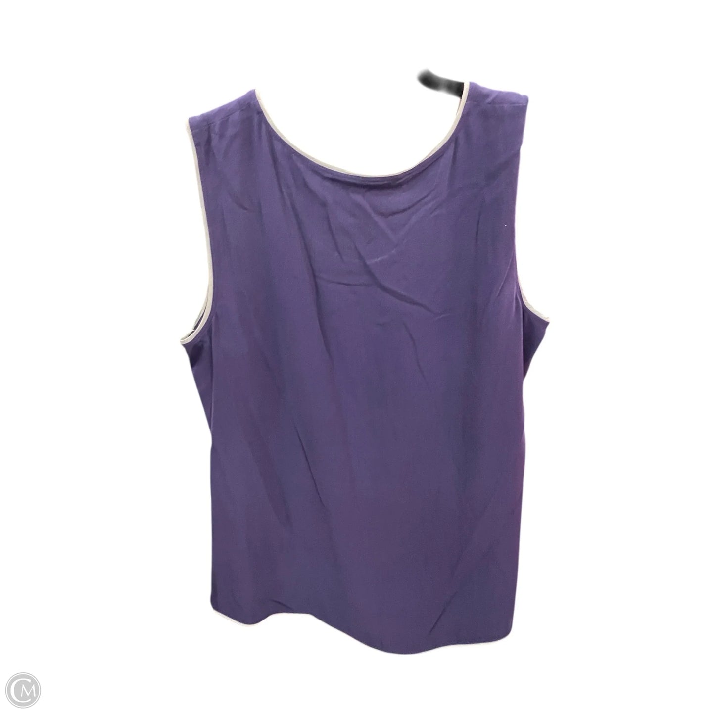 Blouse Sleeveless By Eileen Fisher In Navy, Size: Xs