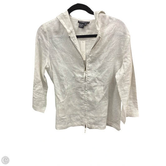 Jacket Other By Clothes Mentor In White, Size: M