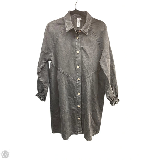 Dress Casual Short By Grace + Karma In Black Denim, Size: M