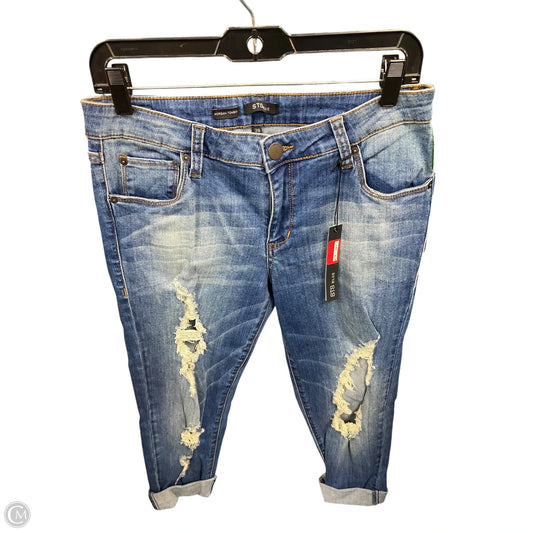 Jeans Boyfriend By Sts Blue In Blue Denim, Size: 6