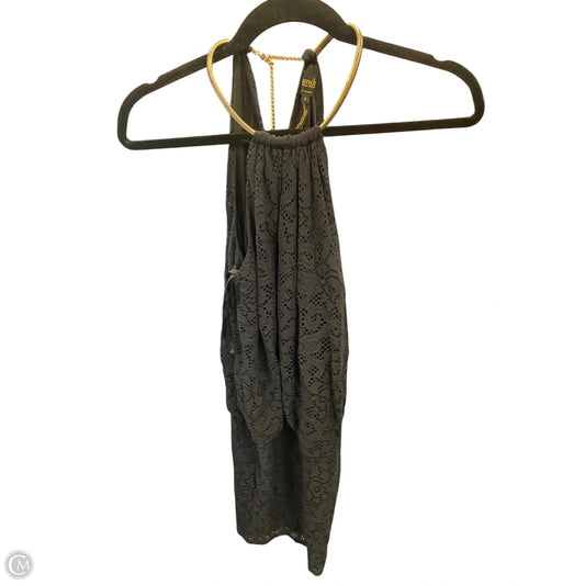 Dress Casual Short By Laundry In Black & Gold, Size: 2
