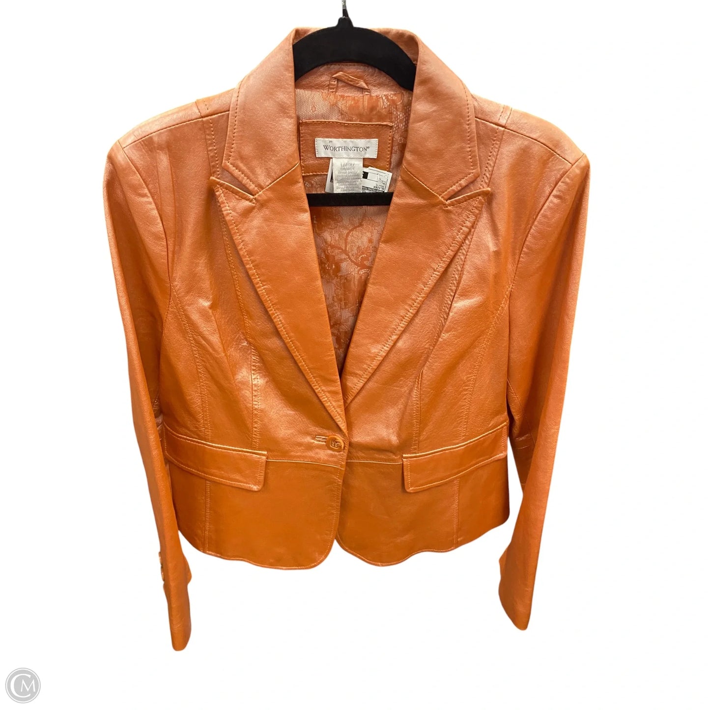 Blazer By Worthington In Peach, Size: L