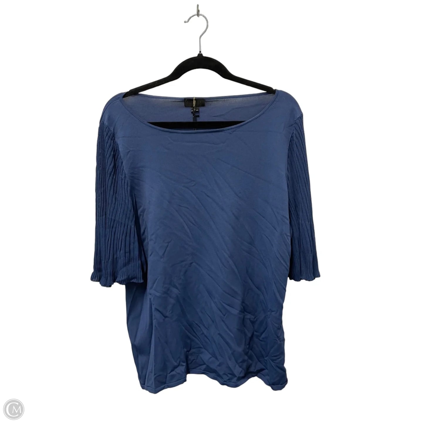 Top Short Sleeve By Carlisle In Navy, Size: Xl