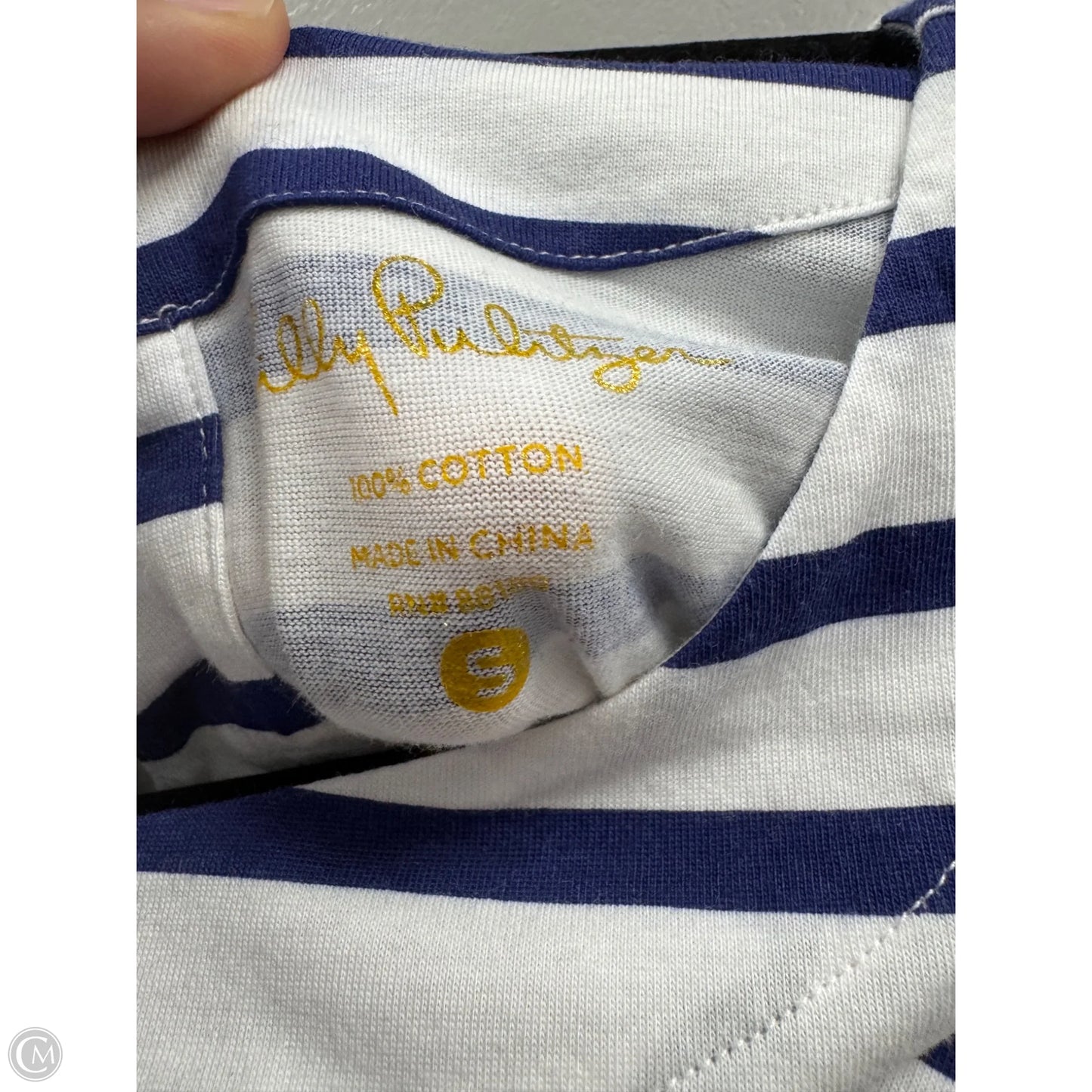 Dress Designer By Lilly Pulitzer In Striped Pattern, Size: S