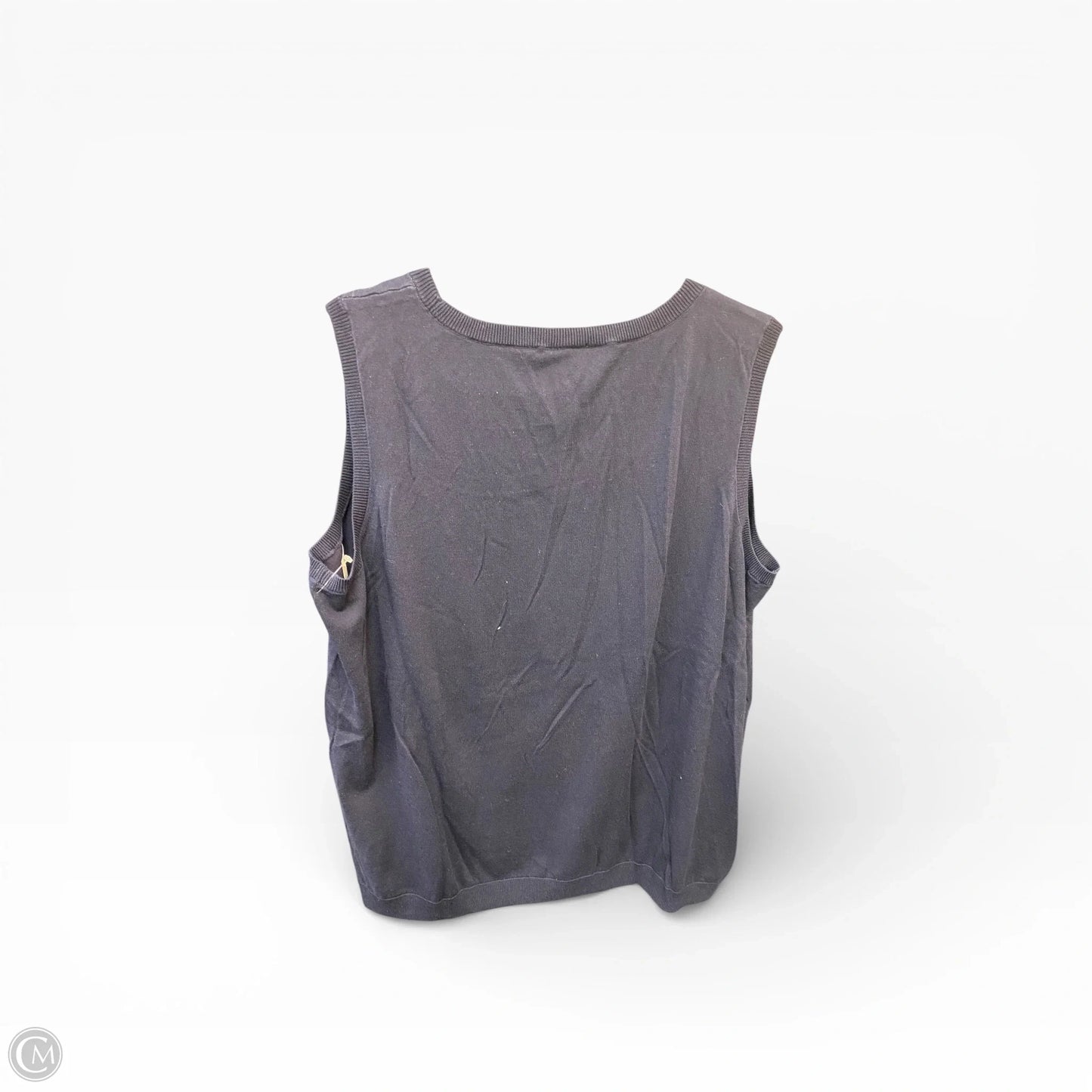 Sweater Short Sleeve By Talbots In Navy, Size: 2x