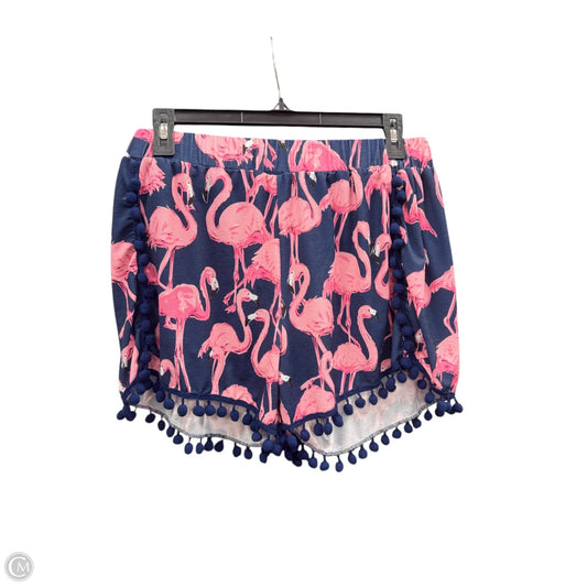 Shorts By Simply Southern In Animal Print, Size: Xl
