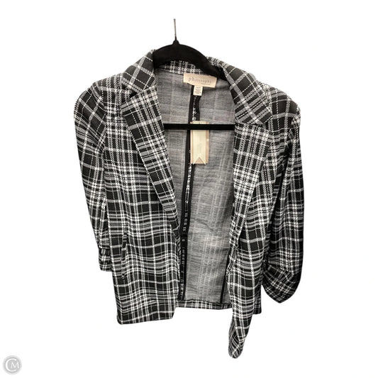 Blazer By Philosophy In Plaid Pattern, Size: Xs