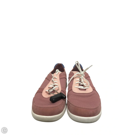 Shoes Athletic By Clarks In Blue & Pink, Size: 7