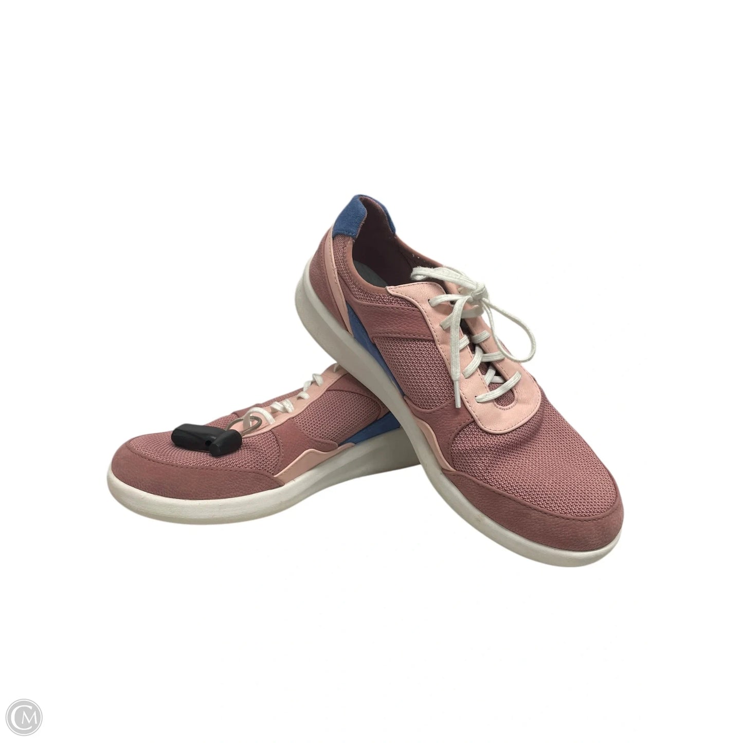 Shoes Athletic By Clarks In Blue & Pink, Size: 7