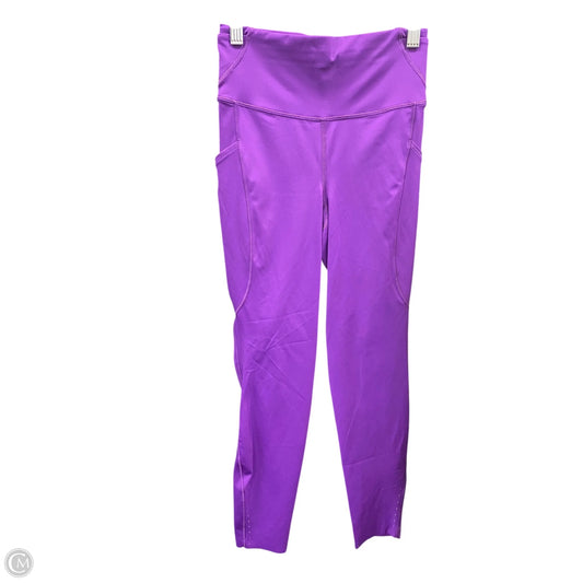 Athletic Leggings By Lululemon In Purple, Size: 4