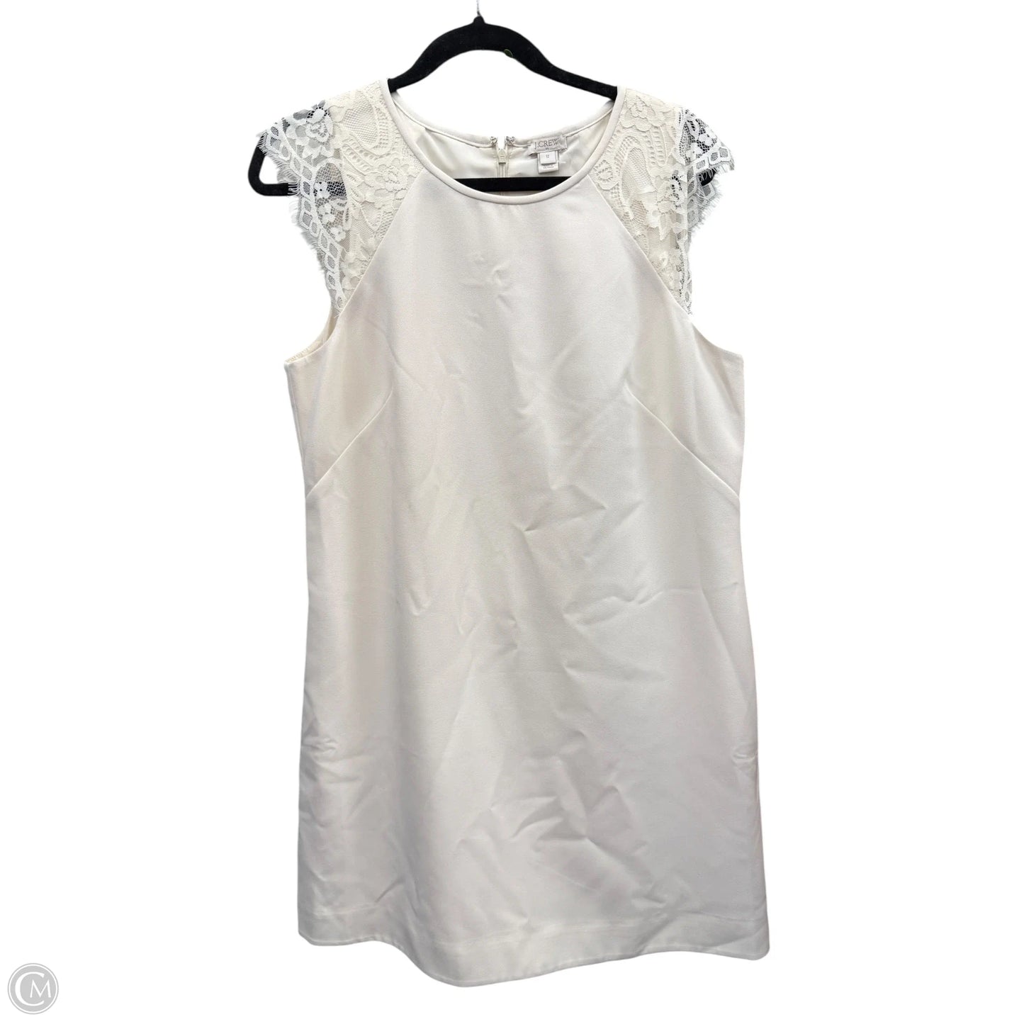 Dress Casual Short By J. Crew In Cream, Size: 12