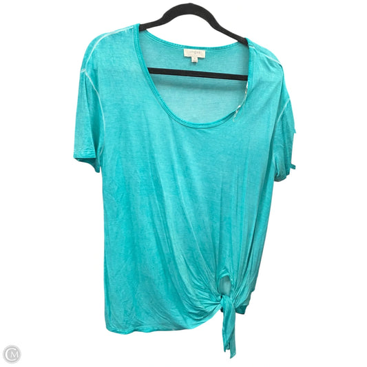 Top Short Sleeve By Umgee In Green, Size: M
