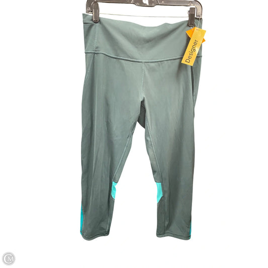 Athletic Leggings By Lululemon In Green, Size: 10