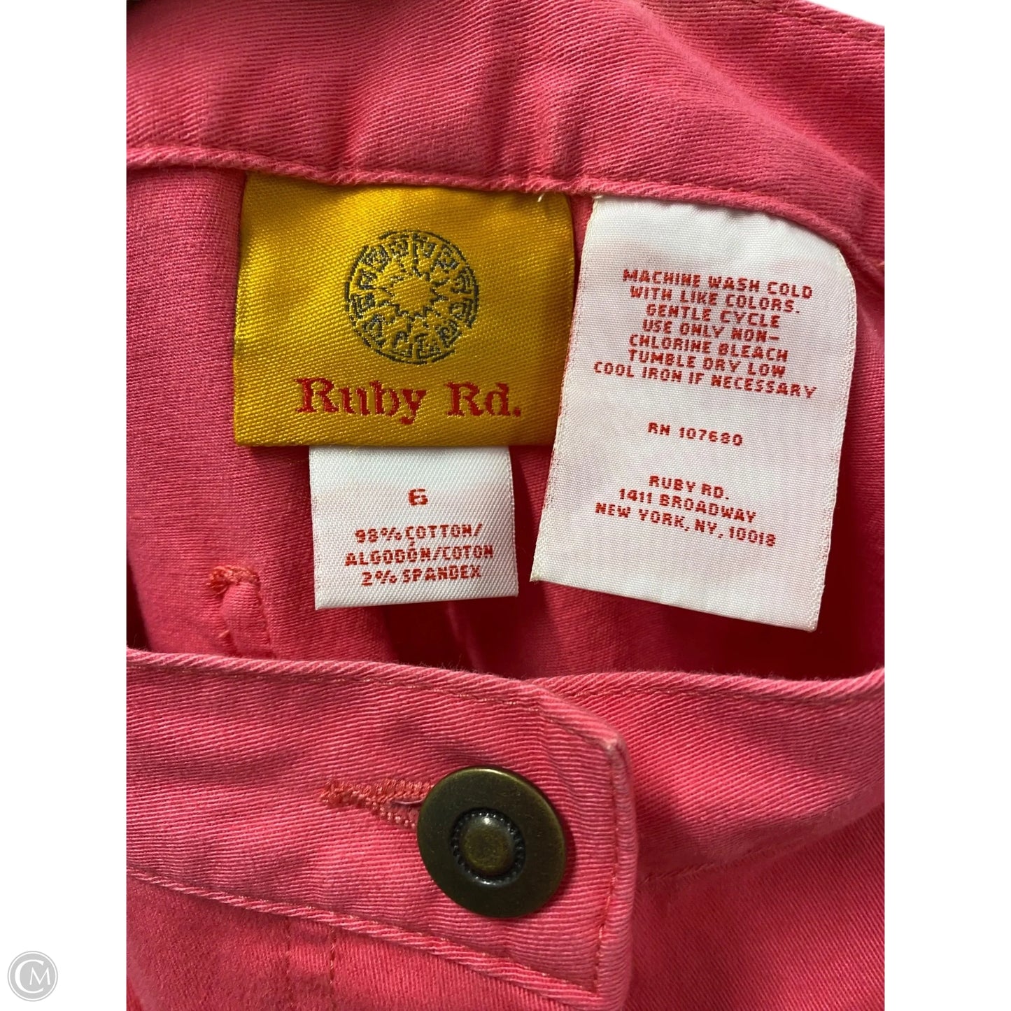 Pants Chinos & Khakis By Ruby Rd In Pink, Size: 6
