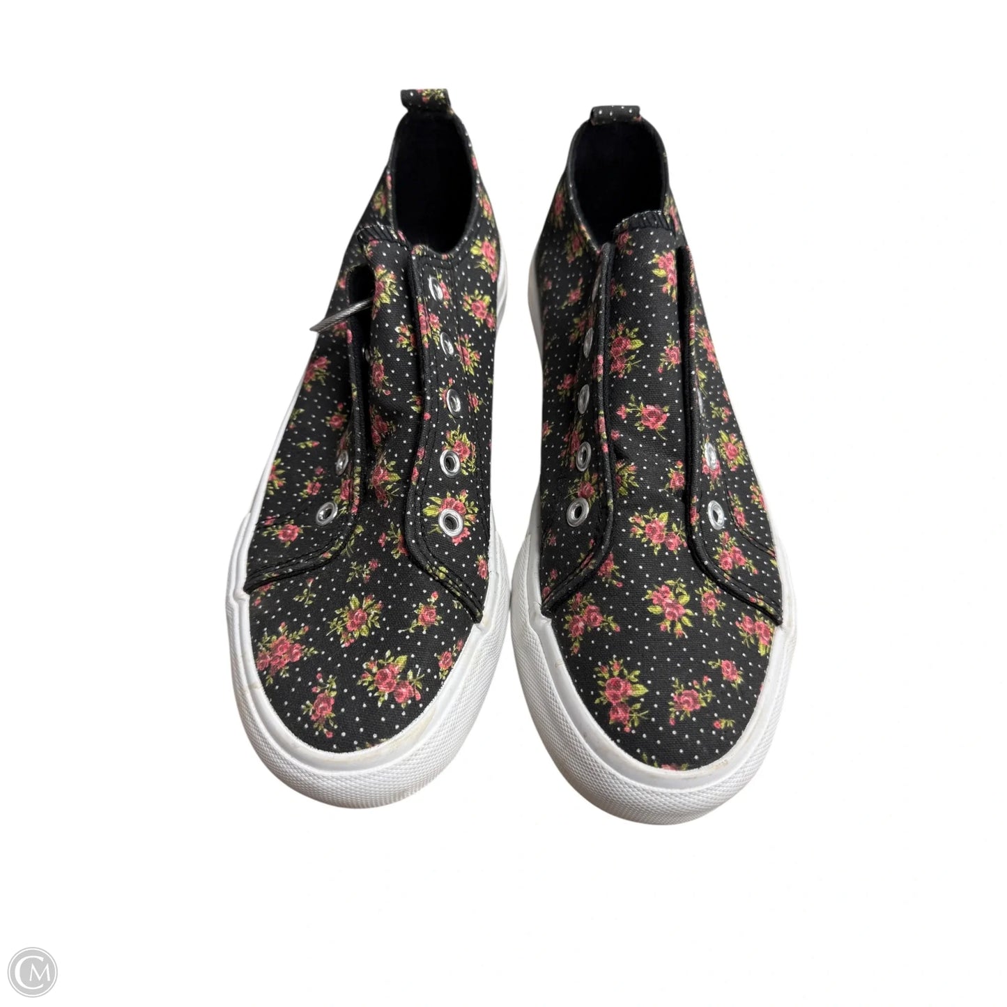 Shoes Sneakers By Serra In Floral Print, Size: 7