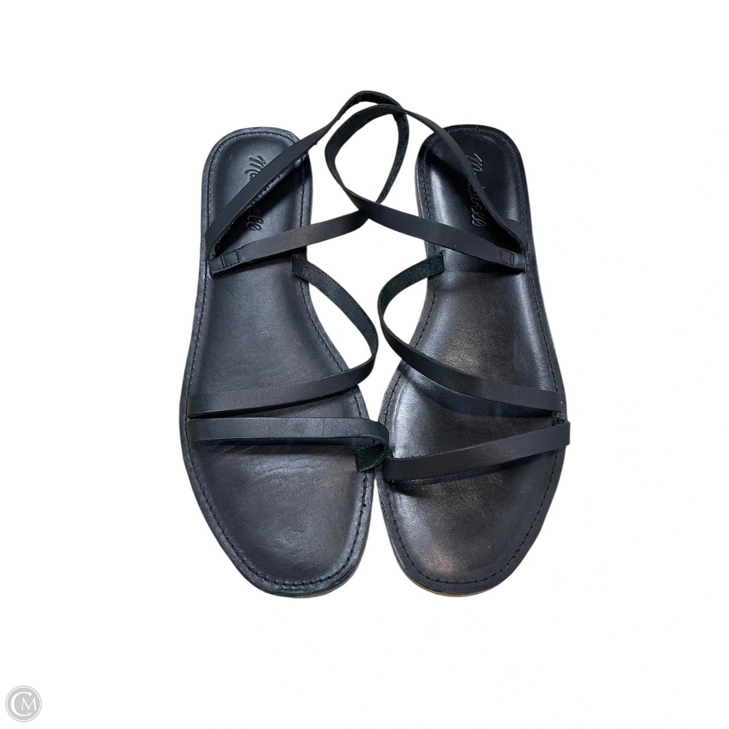 Sandals Flats By Madewell In Black, Size: 10