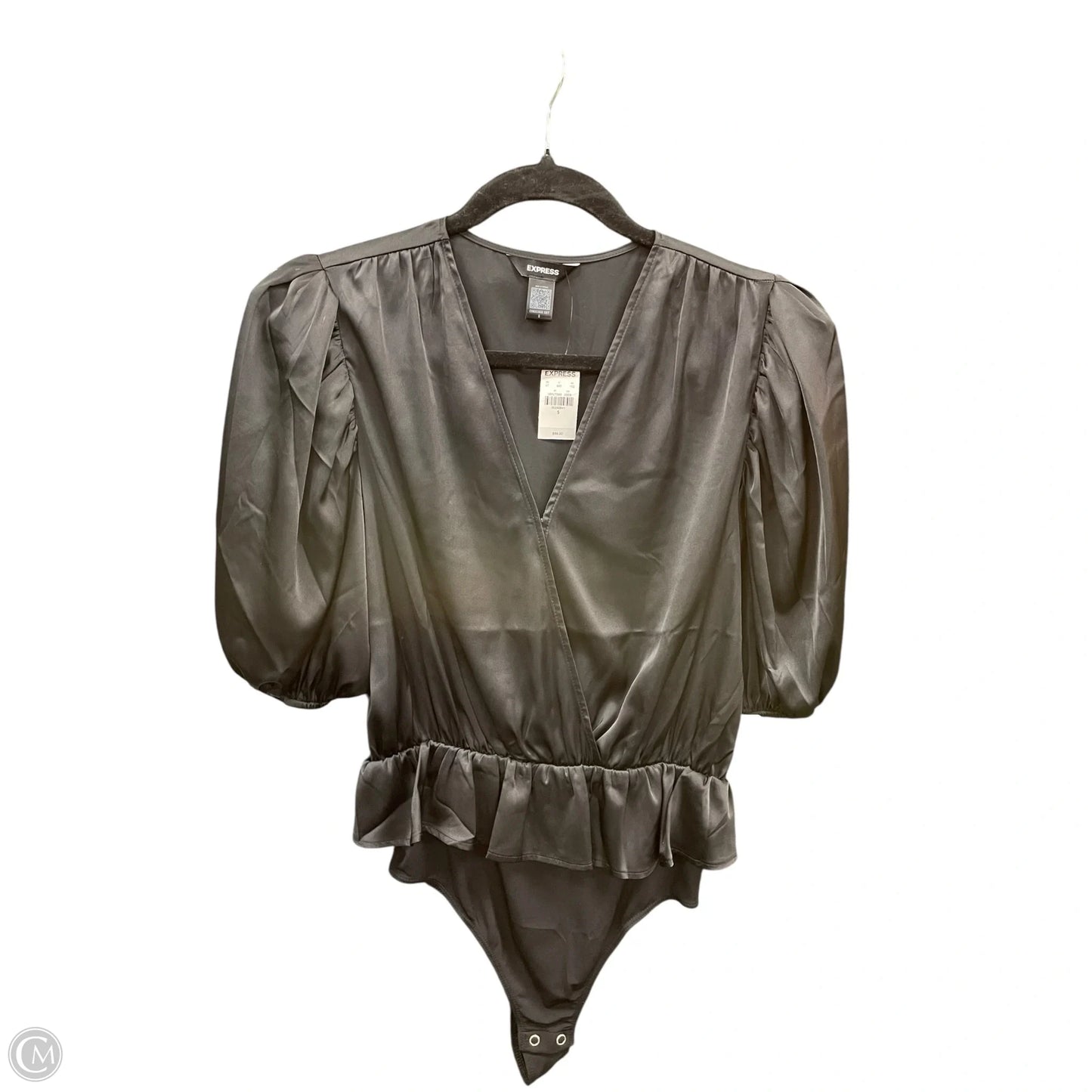 Bodysuit By Express In Black, Size: S