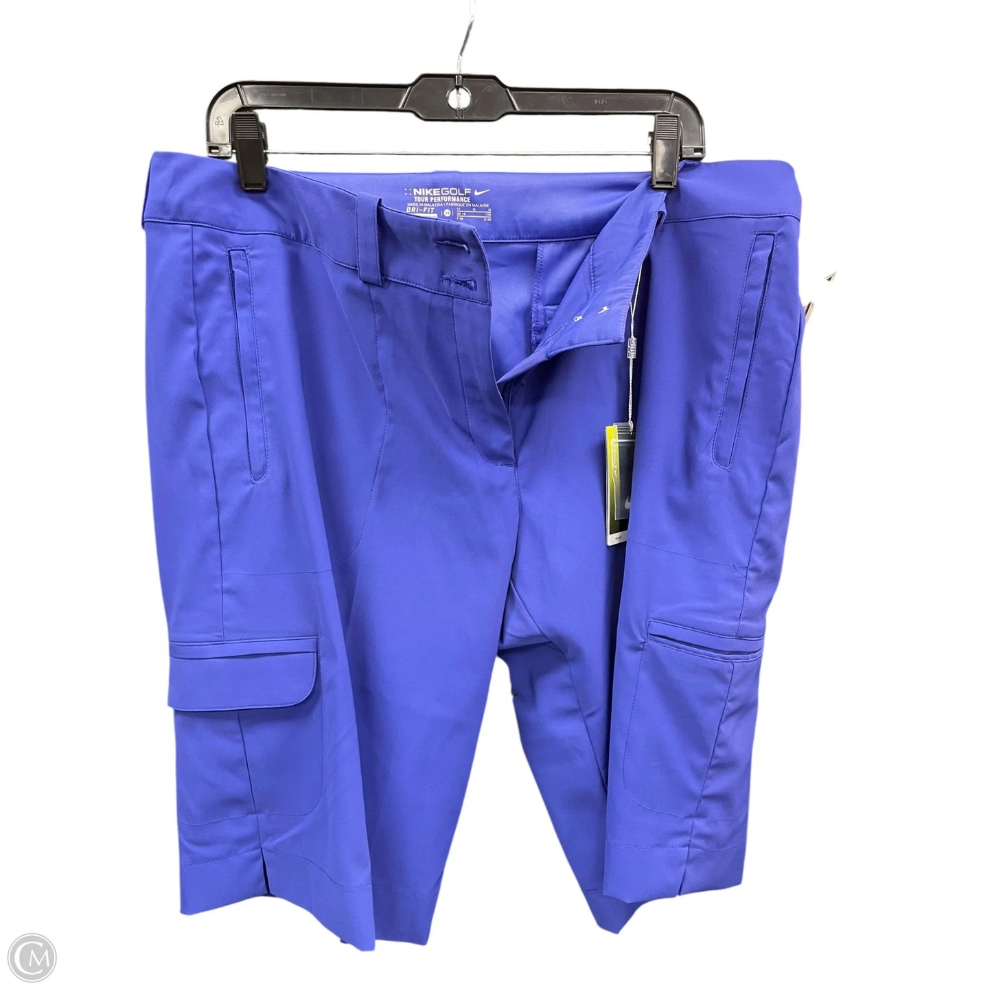 Shorts By Nike Apparel In Purple, Size: 14