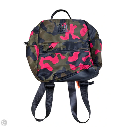 Backpack By Badgley Mischka, Size: Medium