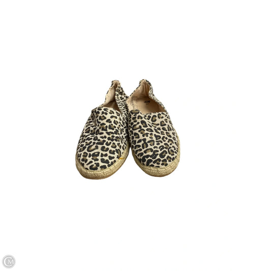 Shoes Flats By H&m In Animal Print, Size: 9.5