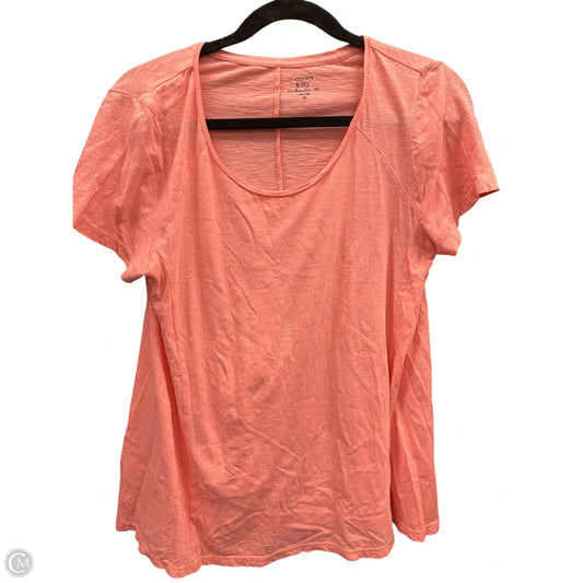 Top Short Sleeve Basic By Crown And Ivy In Coral, Size: M