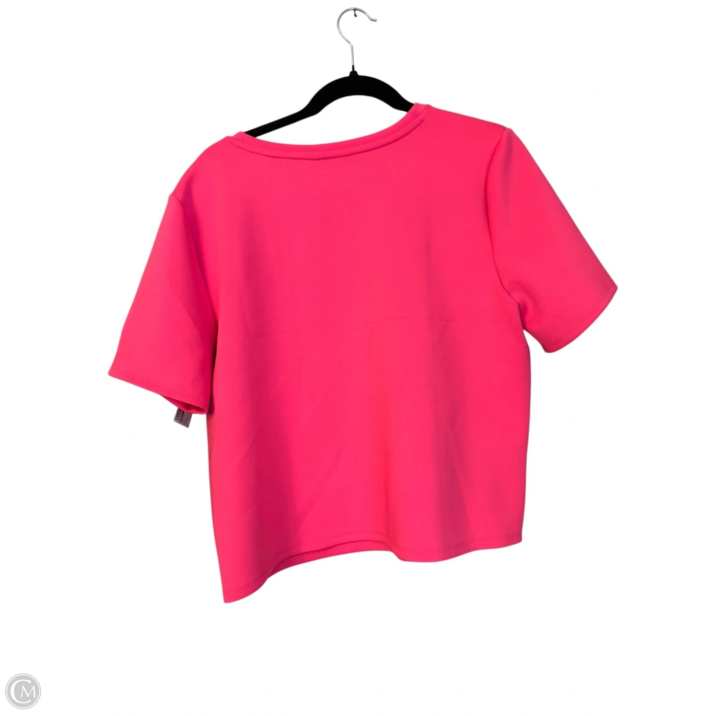 Top Short Sleeve By Belle + Sky In Pink, Size: Xl