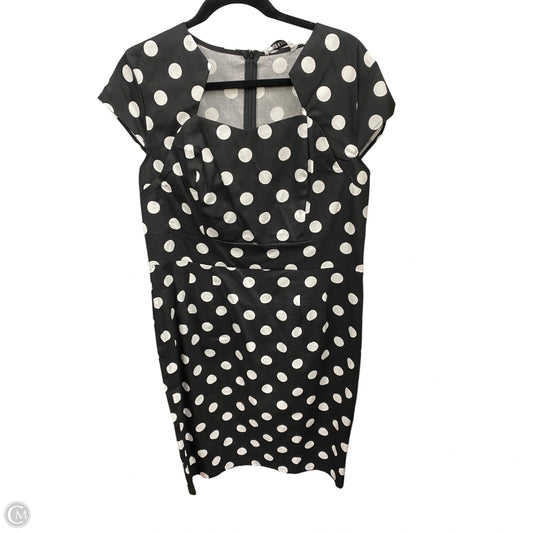 Dress Casual Short By Grace Karin In Polkadot Pattern, Size: Xl